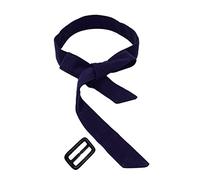 TeeYee Ceinture Souple en Laine Mélangée Couleur Unie pour Manteau Chandail (bleu marine)