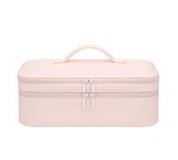 TeeYee Trousse de toilette double couche pour Dyson Airwrap | Sac de rangement de voyage pour fer à lisser Shark FlexStyle, imperméable, doublure résistante à la chaleur