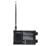 TEF6686 pour radio dsp DP-666 avec écran LCD de 2,8", FM/AM/onde courte, RDS, 5000 mAh pour batterie (noir)
