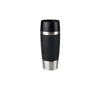 Tefal 3100517970 Travel Mug, Silicone, Noir, , 8,2 x 8,2 x 20,4 cm