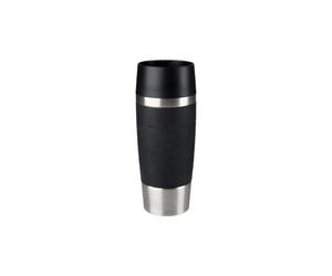 Tefal 3100517970 Travel Mug, Silicone, Noir, , 8,2 x 8,2 x 20,4 cm