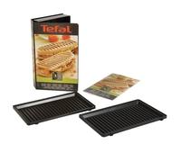 TEFAL Accessoires XA800312 Lot de 2 plaques grill panini Snack Collection