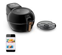 Tefal Actifry & Grill Genius Friteuse sans huile, Fonction grill, 9 menus automatiques, Grille incluse, Livre de recettes numérique, Fabriqué en France, air fryer FZ775810