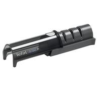 Tefal Aiguiseur de couteaux, Meule japonaise, Affutage en 3 étapes, Rétractable, Universel, Rangement compact, Ice Force K2650534