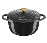 Tefal Air Cocotte Ronde 24 Cm E2554604 - Capacité 4,7 L, Fonte D'aluminium Légère, Revêtement Céramique Sûr, Couvercle À Condensation