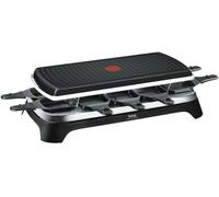 Tefal RE4588 raclette 10 personne(s) 1350 W Noir, Acier inoxydable