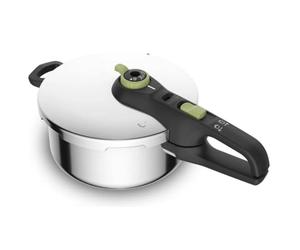 Tefal - Autocuiseur Secure 5 Trendy - Cocotte minute 4L - 4 L | Cocotte minute 4 L pour cuisson rapide - 2 niveaux de pression - Système de sécurité 5 points - Compatible induction