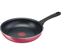 Tefal B55905 Cranberry Red Poêle à frire 10,2" (26 cm), compatible avec feu à gaz, anti-adhésif, rouge