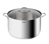 Tefal B8647504 Intuition Xl Grande Marmite Inox 36 Cm / 20 L + Couvercle Verre