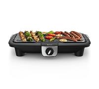 Tefal Barbecue électrique de table, 2500 W, Thermostat réglable, 5 températures, Surface de cuisson XXL, Jusqu’à 10 personnes, Easy Grill XXL BG920812