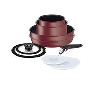 Tefal Batterie de cuisine 9 pièces Ingenio IH Mauve Unlimited Tous feux + induction - L7769192