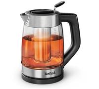 Tefal BJ760D bouilloire 1,7 L 2200 W Noir et Acier inoxydable