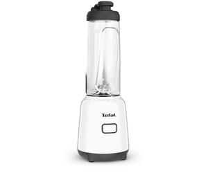 Tefal BL1501 Mix & Move Mini batteur sur pied - Bouteille à emporter en Tritan de qualité supérieure - 300 W - Design peu encombrant - Lames amovibles - Utilisation simple et ergonomique
