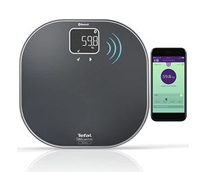 Tefal Body Partner Access Pèse-personne connecté intelligent avec un coaching sportif et nutritionnel exclusif intégré dans l'application Body Partner PP9500S1