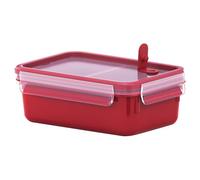 Tefal Boîte De Conservation Masterseal Micro Rectangle À Compartiments 1l Rouge