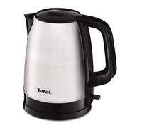 TEFAL Bouilloire Inox 1,7L Bouilloire sans fil 1,7L Résistance cachée Filtre anticalcaire base pivotante 369° KI150D10