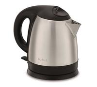 TEFAL Bouilloire électrique inox, 1,2 L, 1800 W, Base pivotante, Ouverture facile, Témoin lumineux, Arrêt automatique KI431D10