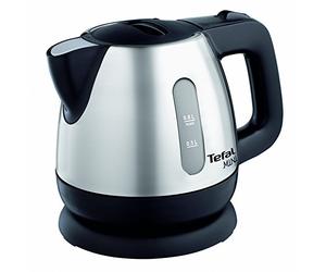 Tefal - Bouilloire Mini - Compacte Capacité 0,8 L - Inox | Bouilloire ultra-compacte pour 1 à 2 personnes - Chauffe rapide - Bec verseur protégé - Fond plat inox - Entretien facilité