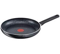 Tefal C2640602 Brut Poêle à Effet Pierre, Noir, 28 cm