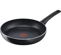 Tefal C27802 Generous Cook Poêle à frire 20 cm Revêtement antiadhésif Signal thermique Fond de fusion pour tous feux Induction Forme profonde Noir