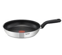 Tefal Comfort Max Poêle 20 cm, Induction, Revêtement antiadhésif, Acier inoxydable haute qualité, Indicateur de température Thermo-Spot, Poignée thermo-isolée G7260244