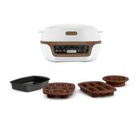 TEFAL Cake Factory+ Appareil à gâteaux, 5 programmes, Moules PROflex KD802112