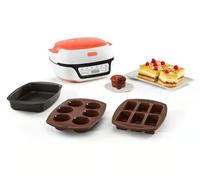 Tefal Robot Cuiseur Cake Factory Tutti Frutti KD801510 – 1100 W, 5 programmes, manuel, 3 moules