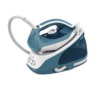 Tefal Centrale vapeur Express Easy SV6131 | 5,8 bar | Effet pressing 350 g/min | Vapeur continue 120 g/min | Technologie Calc Clear | Semelle Xpress Glide | Arrêt automatique | Bleu/blanc