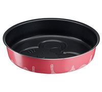 Tefal Chefclub by Tefal Moule à manqué embossé souris Rose, Noir, Rouge, 24 cm