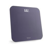 Tefal Classic 2.0, Pèse-personne, Grand écran invisible, Haute capacité 180kg, Design ultra plat, Violet, PP1904V0