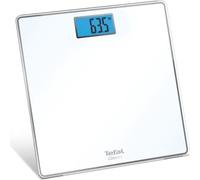 Tefal Classic Pèse-personne, 31 x 31 cm, capacité maximale 160 kg, graduation 100 g, affichage avec rétroéclairage, piles fournies, PP1501V0, blanc