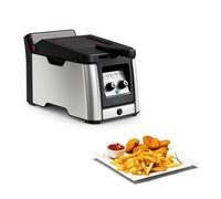 Tefal Clear Duo Friteuse semi-pro, Moins de fumé, Hublot anti-buée, Capacité XL, FR600D10