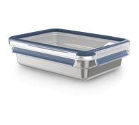 Tefal Clip & Close N1150510 Boîte Hermétique Alimentaire Rectangulaire 1,2 L Acier Inoxydable 1 Pièce(S)