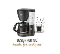 Tefal Includeo CM5338 Semi-automatique Machine à café filtre