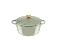 Tefal Cocotte ronde 24 cm AIR SOFT LIGHT Green Lichen en fonte d'aluminium induction E2664625