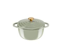 Tefal Cocotte ronde 24 cm AIR SOFT LIGHT Green Lichen en fonte d''aluminium induction E2664625