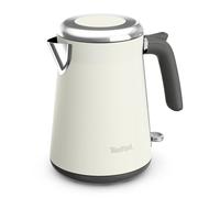 Tefal Bouilloire électrique KI666AE0 – Arrêt automatique, filtre amovible, blanc cassé