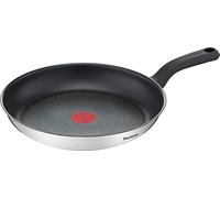 Tefal Comfort Max Poêle 26 cm, Induction, Revêtement antiadhésif, Acier inoxydable haute qualité, Indicateur de température Thermo-Spot, Poignée thermo-isolée G7260544