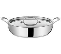 Tefal Cooks Jamie Oliver Poêle peu profonde en acier inoxydable 30 cm