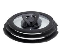 TEFAL Couvercles L9931012 bouton butterfly 16-18-20cm noir et blanc