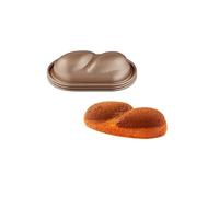 Tefal Creabake Set de 3 moules a petite torsade J308S304