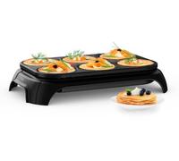 Tefal Crep'Party ECO PY55E8 appareil à crêpes 6 crèpe(s) 1000 W Noir