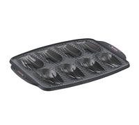 Tefal Crispybake Moule 8 madeleines, 100 Pour cent Silicone haute qualité, Résistance, Cuisson parfaite, Noir, 29 x 21 cm J4172614