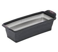 Tefal Crispybake Moule à cake silicone rétractable J4170414, Noir, 24 cm