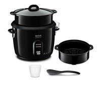 Tefal Cuiseur à riz Classic 2 noir avec panier vapeur Cuiseur à riz 5 L 10 portions Noir