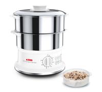 Cuiseur vapeur SEB VC145100 Blanc/Inox