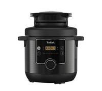 Tefal CY7788 Turbo Cuisine & Fry Multicuiseur | Autocuiseur et friteuse à air chaud | 14 programmes de cuisson automatiques | Couvercle extra Crisp | Polyvalent | Capacité 7,6 l | Avec livret de