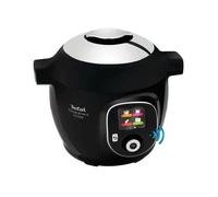 Tefal Cook4Me+ Connect Smart Multicuiseur CY855830, 1600 W, 6 L, 6 modes de cuisson, 150 recettes, application dédiée, noir
