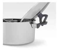 Tefal Daily Cook Casserole Acier Inoxydable 20 Cm 3 Litres Fond Renforcé Tous Feux Dont Induction Haute Conductivité