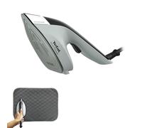 Tefal Duo Power JF4031E0 Défroisseur vapeur et défroisseur vapeur 2 en 1, polyvalent, résultats efficaces sur tous les tissus repassables, design ultra léger